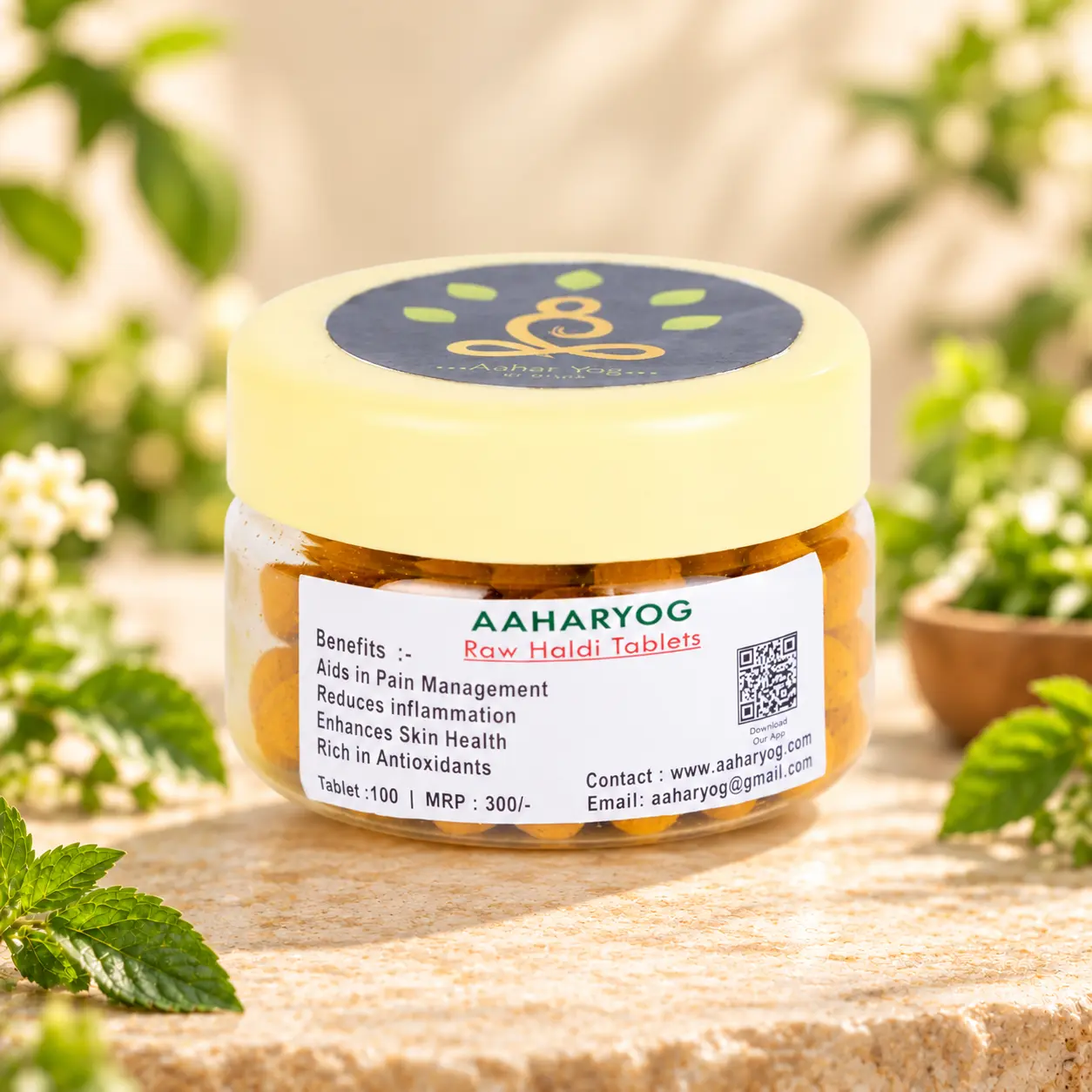 Raw Haldi Tablets